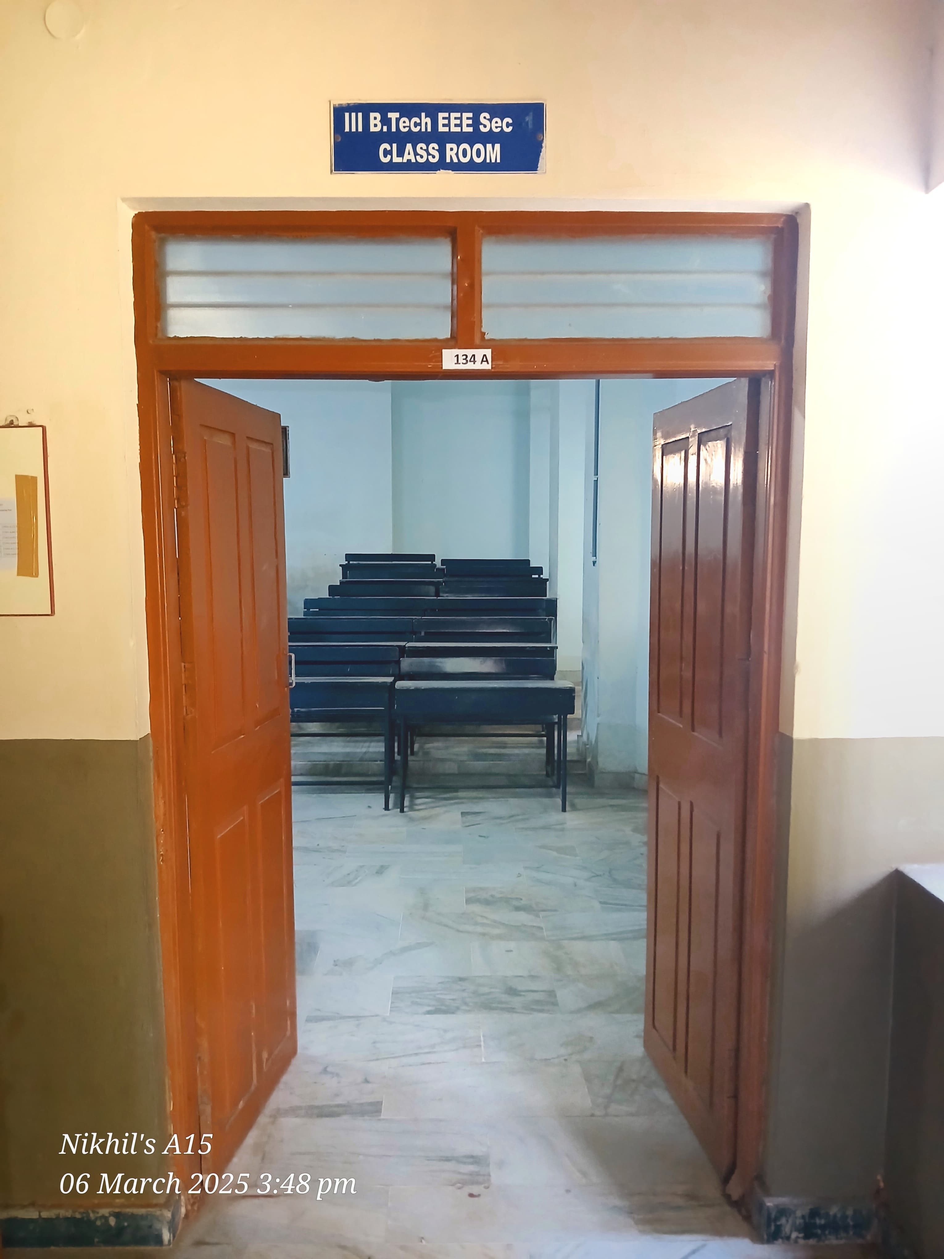 3rd Year Classroom